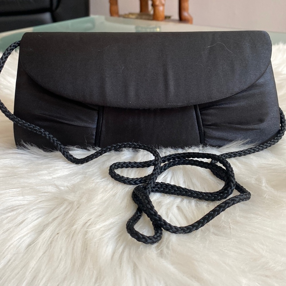▪️▪️BLACK SATIN EVENING BAG▪️▪️